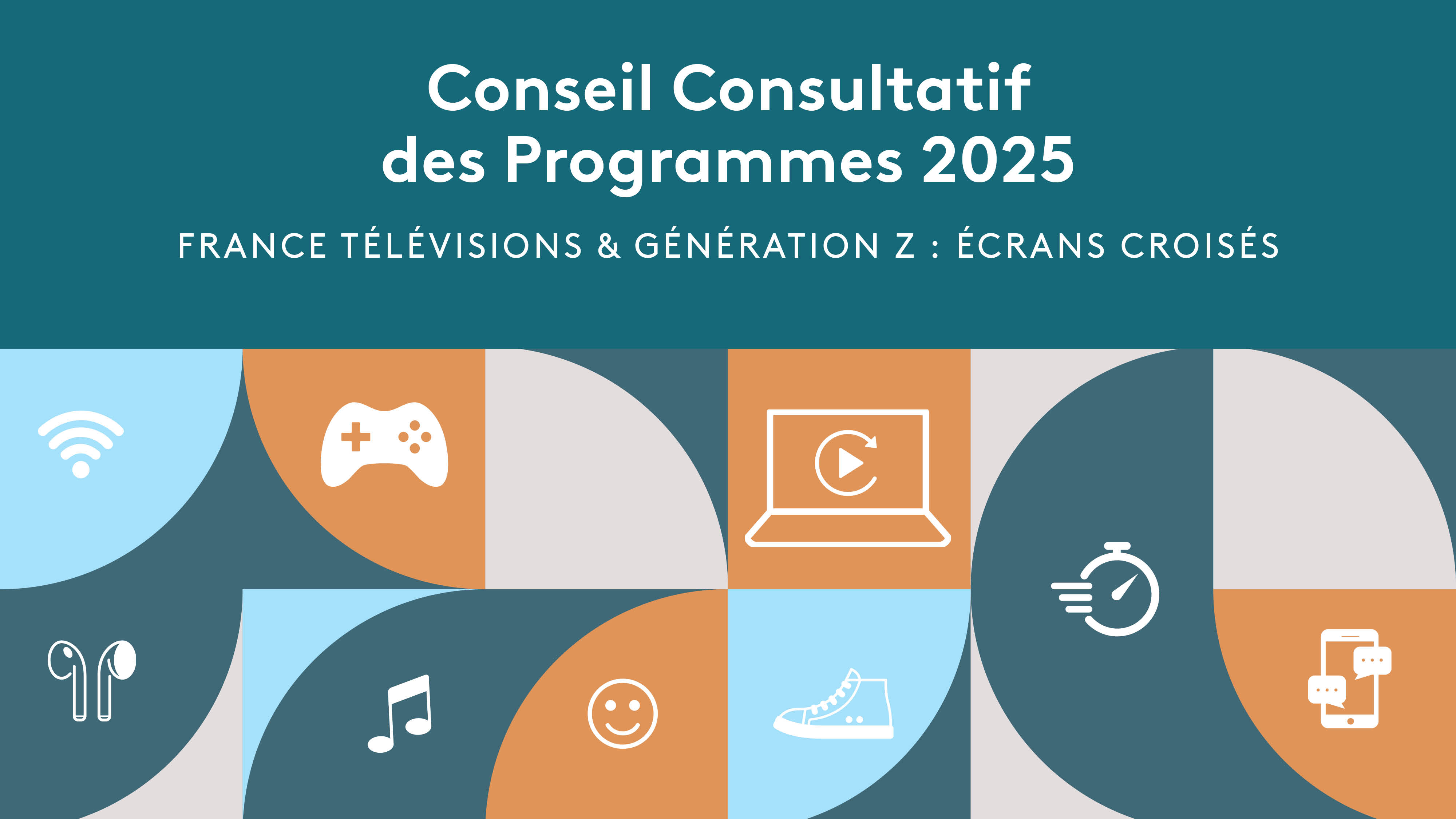 Le Conseil consultatif des programmes 2025 : " France Télévisions et la Génération Z – Écrans croisés "